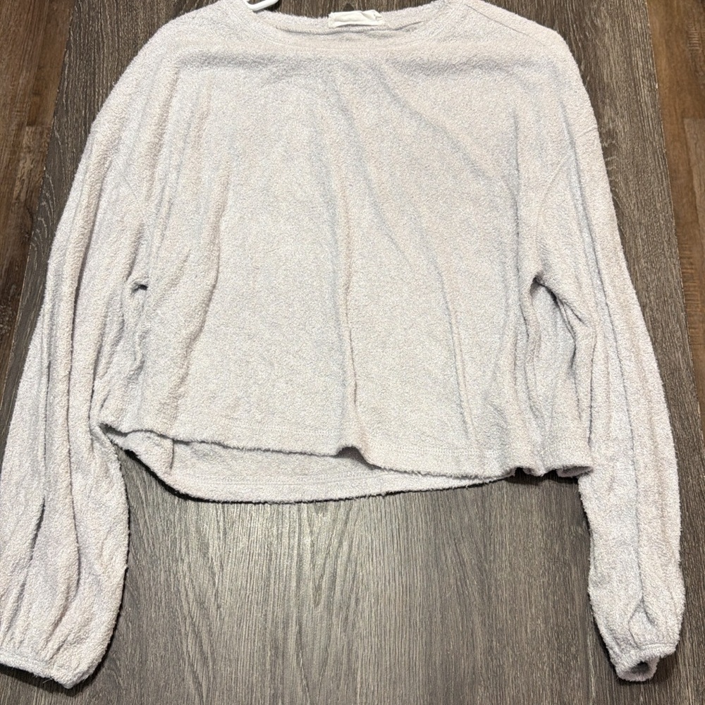 Double Zero Soft Cream Long Sleeve Top
